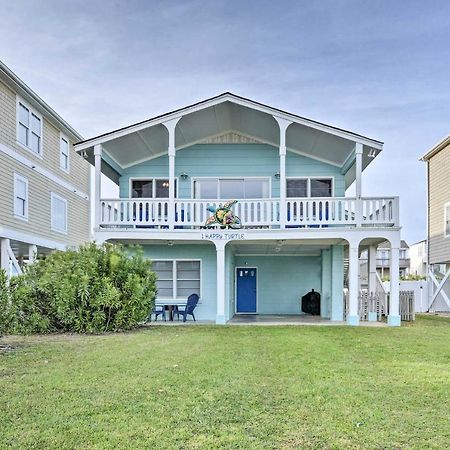 Pet-Friendly Second Row House Steps To Beach! Holden Beach Buitenkant foto