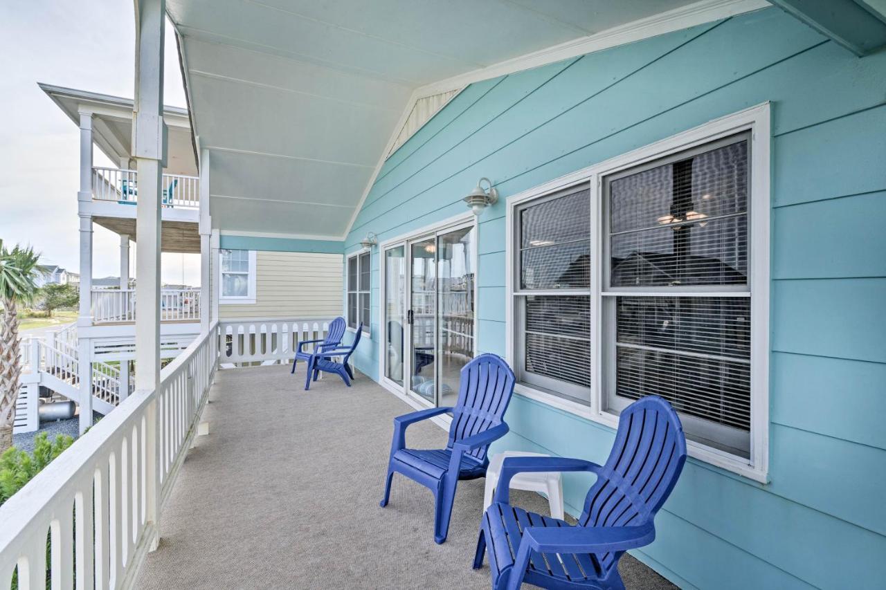 Pet-Friendly Second Row House Steps To Beach! Holden Beach Buitenkant foto
