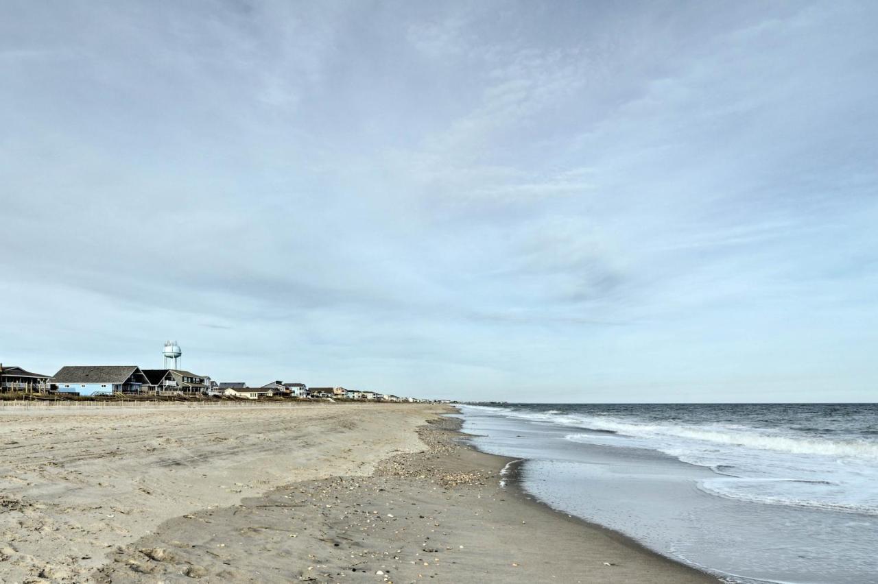 Pet-Friendly Second Row House Steps To Beach! Holden Beach Buitenkant foto