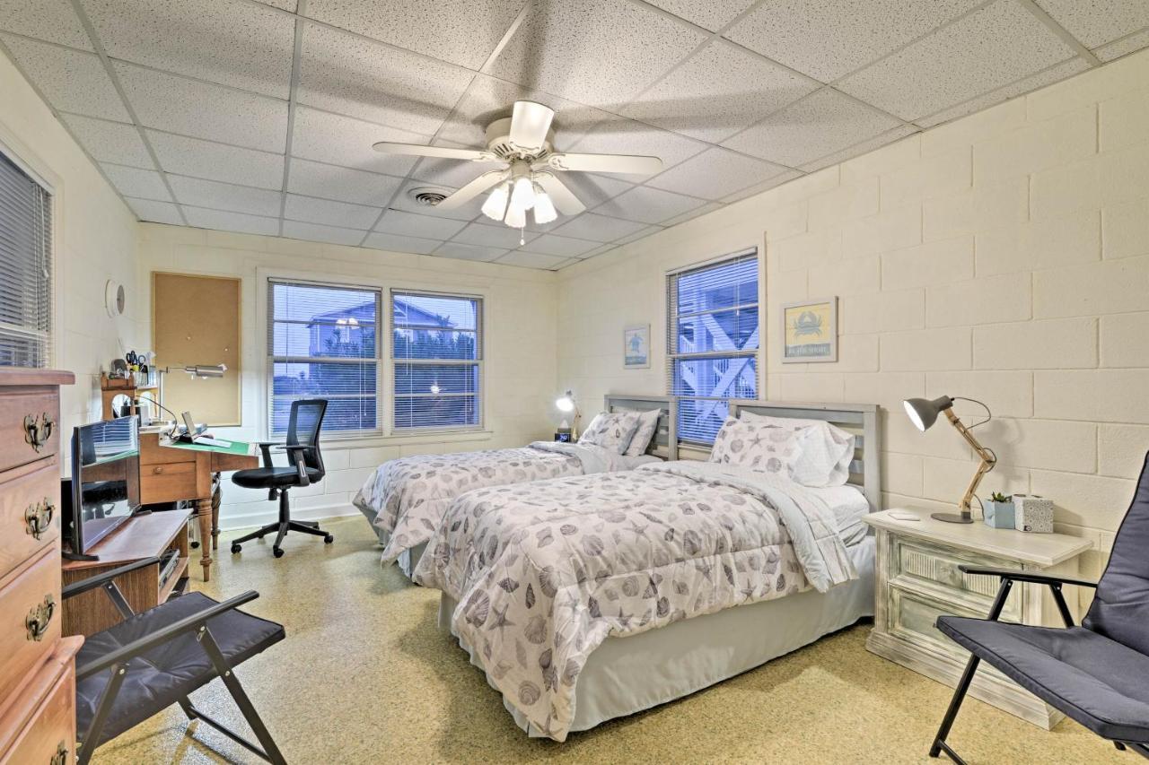Pet-Friendly Second Row House Steps To Beach! Holden Beach Buitenkant foto